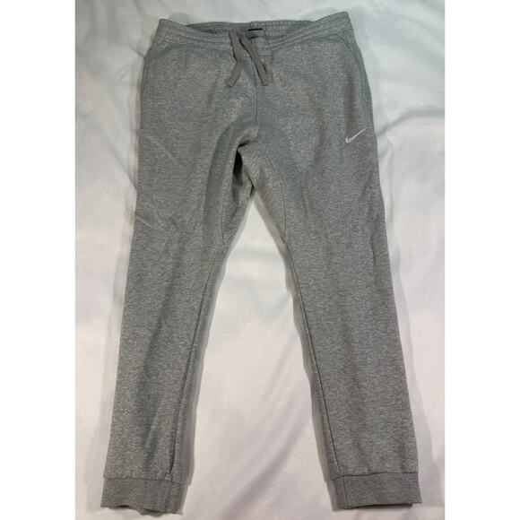 Nike Club Fleece Jogger Tapered‎ Pants Mens X-Large Heather Grey - Picture 1 of 7